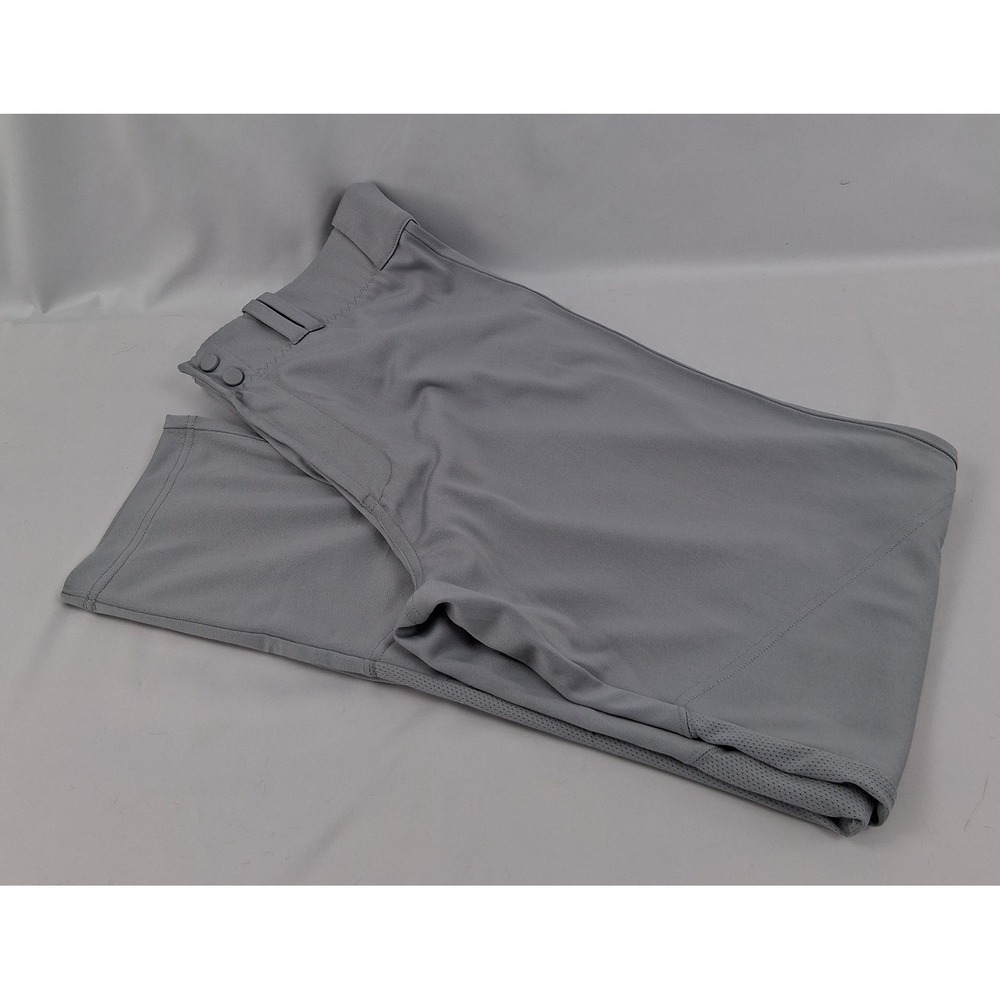 Baseball Tapered Pants Grey Adult Large DBB-SB100A-S01 Mens New - Picture 9 of 13